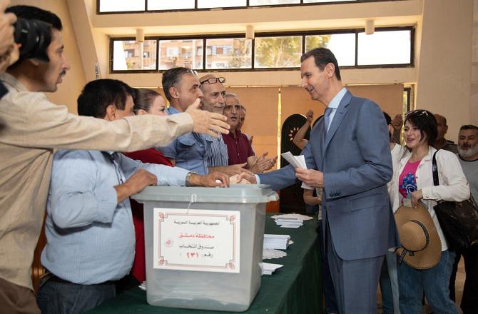شام: نئی پارلیمنٹ کیلئے ووٹنگ، بشارالاسد کی مدت کار میں توسیع متوقع