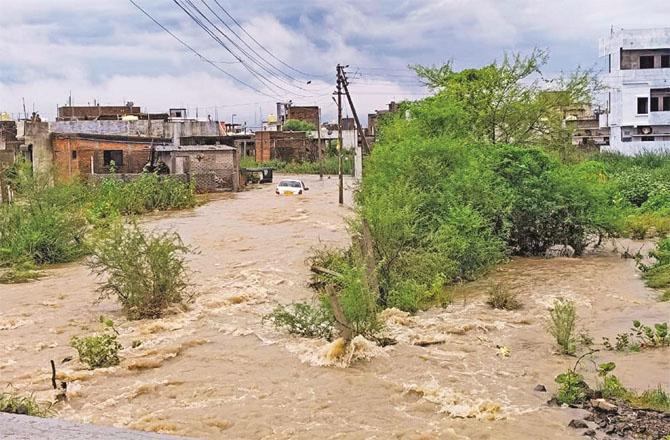 ناگپور میں لگاتار دو دن سے موسلا دھار بارش، نظام زندگی درہم برہم 