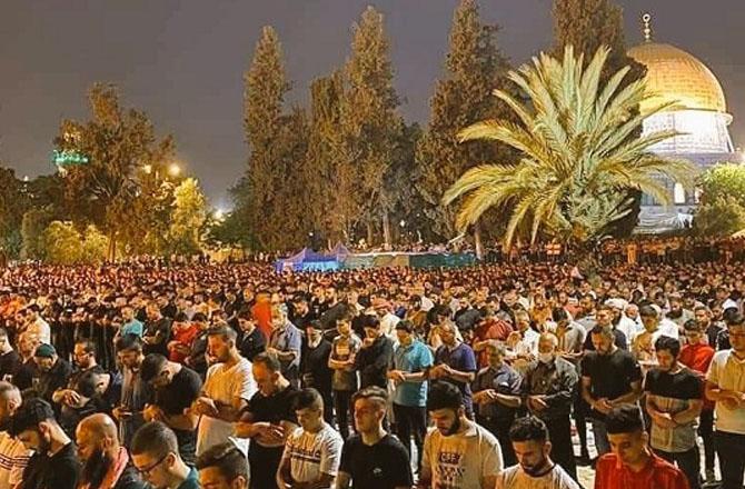 فلسطین: رمضان المبارک میں مسجد اقصیٰ ضرور جائیں: حماس کی فلسطینیوں سے اپیل