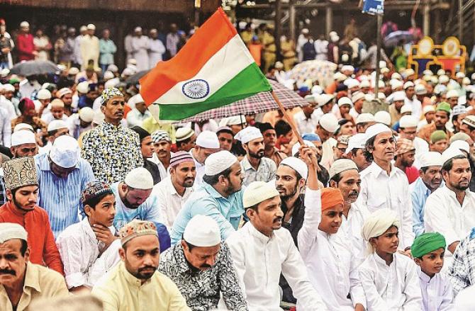 It may not have been a great year for Indian Muslims, but they did not seem disheartened at any stage. Photo: INN