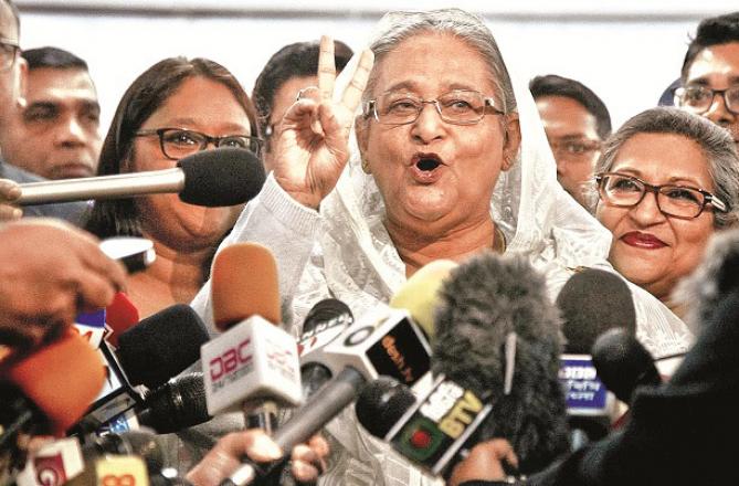 Sheikh Hasina. Photo: INN