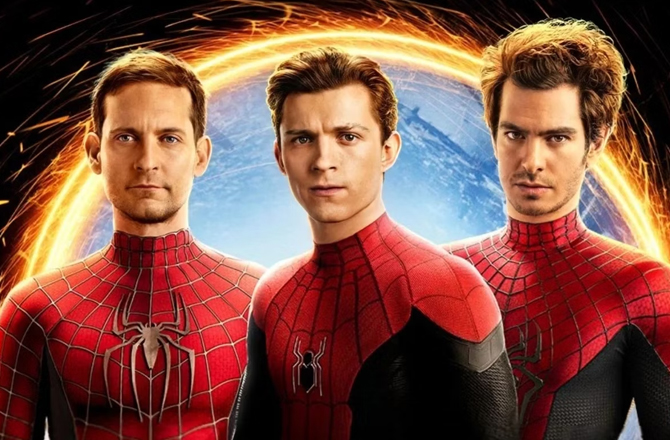 اسپائیڈر مین: نو وے ہوم (Spider-Man: No Way Home) ۲۰۲۱ء: اس فلم میں تینوں اسپائیڈر مین (ڈوبی میگویر، اینڈریو گارفیلڈ اور ٹام ہالینڈ) ایک ساتھ نظر آئے تھے۔ ااس نے نے اوپننگ ویک اینڈ پر ۱۳ء۲۶۰؍ ملین ڈالر کا کاروبار کیا تھا۔