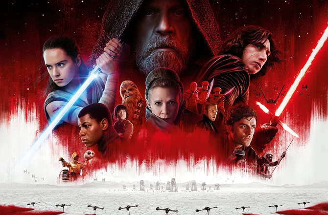 اسٹار وارز: دی لاسٹ جیڈائے (Star Wars: The Last Jedi) ۲۰۱۷ء: اس اسٹار وارز سیکویل کی دوسری فلم نے اوپننگ ویک اینڈ پر ۲۲۰؍ ملین ڈالر کا کاروبار کیا تھا۔