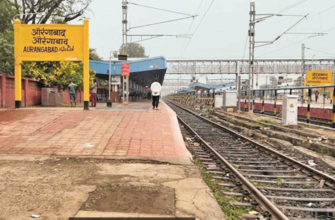 Railway station of Aurangabad. Photo: INN.