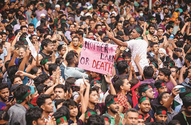 If Sheikh Hasina had addressed the issue of justice in Bangladesh while she was the Prime Minister, she would have been in a position to demand justice today. Photo: INN