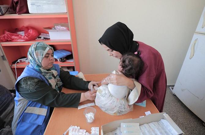 Women and girls in Gaza are living in hardship. Photo: X