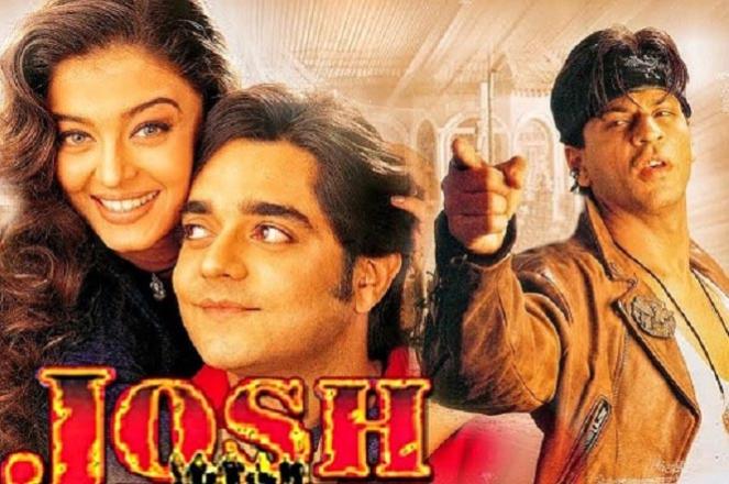 In Josh, Aishwarya starred opposite Chandrachur Singh, with Shah Rukh Khan playing her brother. Photo: INN