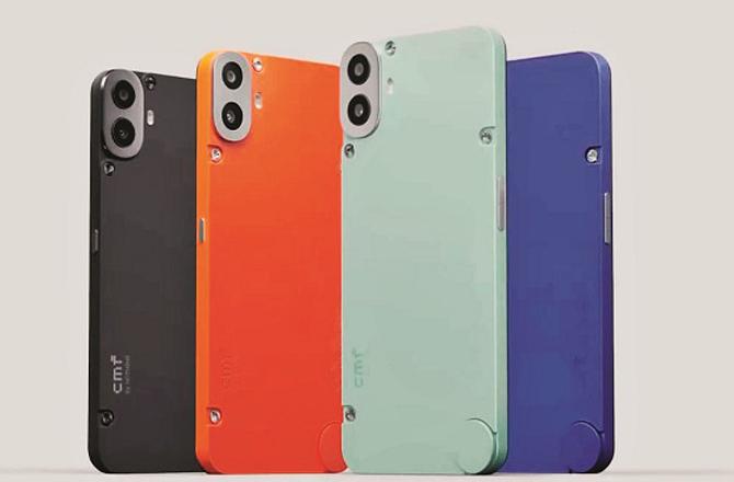 Different colors of CMF Phone One. Photo: INN.