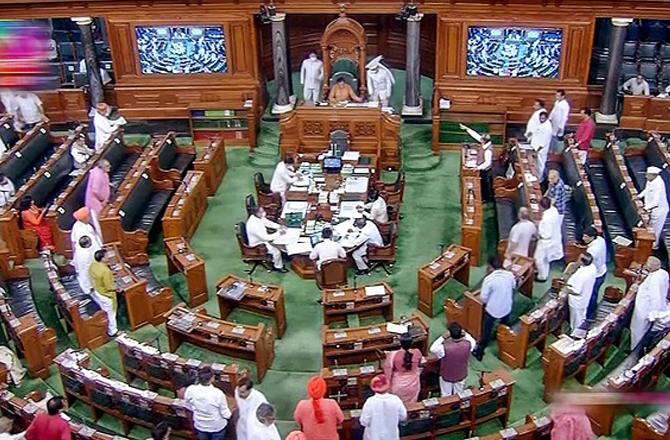 Interior view of Parliament. Photo: INN.