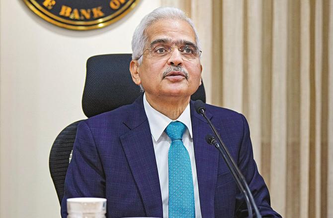 RBI Governor Shaktikanta Das. Photo: INN.