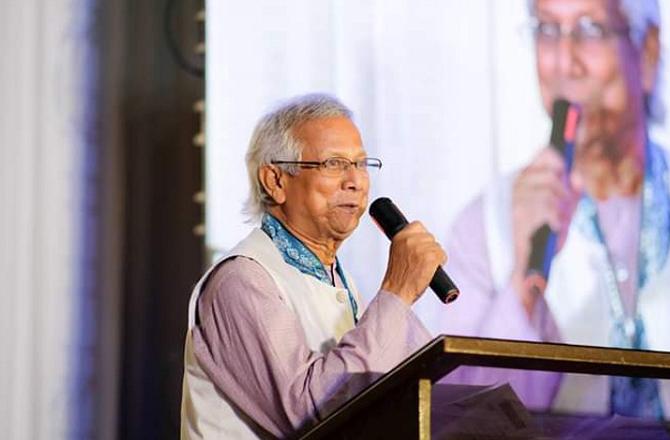 Nobel laureate Dr Muhammad Yunus. Photo: X