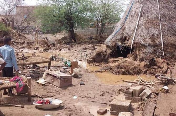 Many areas have been affected by floods in Yemen. Photo: X