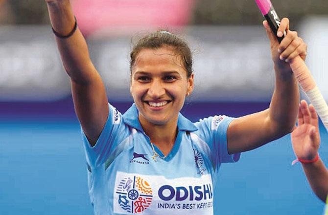 Hockey player Rani Rampal. Photo: INN