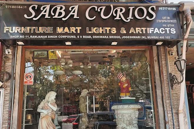 Exterior view of Saba Curios shop. Photo: INN