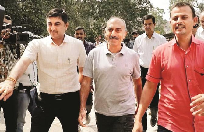 Sanjiv Bhatt was acquitted by the Purbandar court on Saturday. Photo: INN