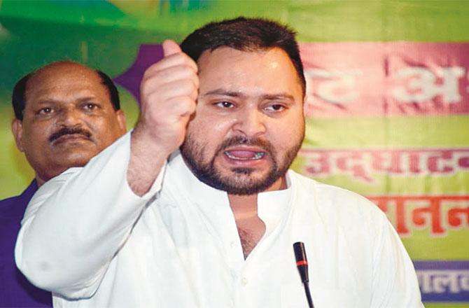 Former Bihar Deputy Chief Minister Tejashwi Yadav. Photo: INN