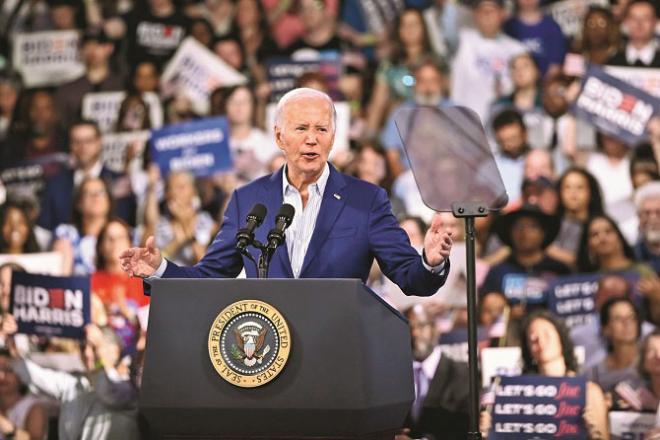 US President Joe Biden is increasingly opposed in his own party. Photo: INN