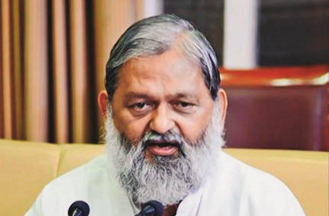 BJP leader Anil Vij. Photo: INN