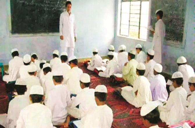 In the national budget, the budget of Madrasa Board has been reduced from Rs.10 crore to Rs.2 crore. Photo: INN