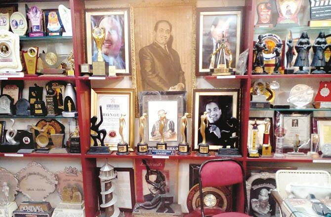 Mohammad Rafi`s admirers visit the museum built at his residence every day to pay their respects. Photo: INN