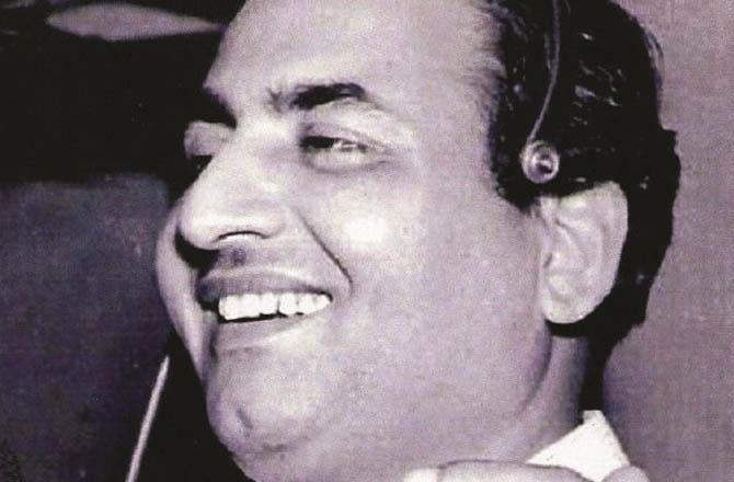 The great singer Muhammad Rafi. Photo: INN