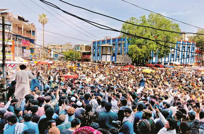 The streets of Kabul were drowned in celebration. Photo: INN