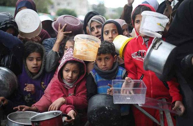 Food shortage in Palestine. Photo: INN