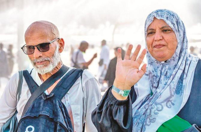 Pilgrims returning from Makkah after completing Hajj. Photo: INN.