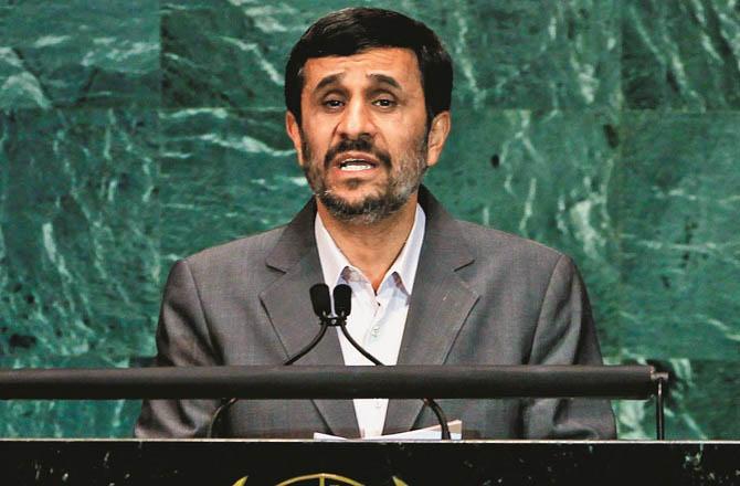 Former President of Iran Mahmoud Ahmadinejad. Photo: INN