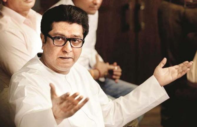 Raj Thackeray termed the taking away of Shiv Sena`s name and symbol wrong. Photo: INN