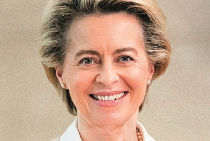 ارسولا وان ڈیر لیین&nbsp;(Ursula von der Leyen)&nbsp;ارسولا یورپی کمیشن کی پہلی خاتون صدر ہیں جو ۲۰۰۵ء تا ۲۰۱۹ء جرمنی حکومت میں اپنی خدمات انجام دی چکی ہیں۔ انہوں نے جرمنی کی طویل ترین عرصے تک کابینہ کی رکن رہنے کا اعزاز حاصل کیا ہے۔ عہدہ سنبھالنے کے بعد انہوں نے کئی اہم کام کئے ہیں۔&nbsp;