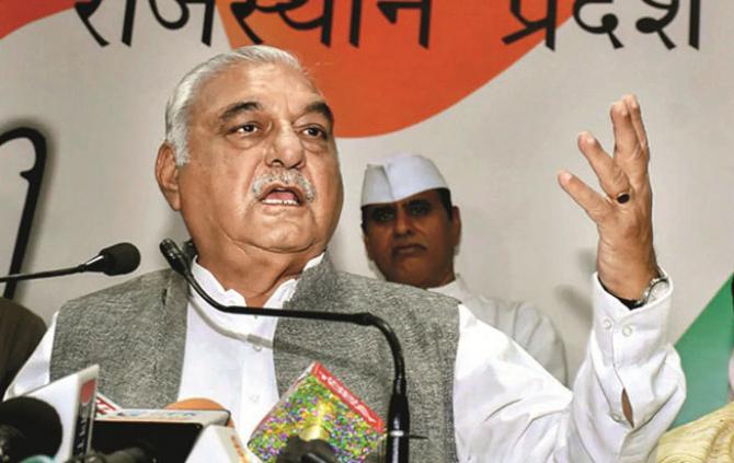 Senior Congress leader Bhupendrasingh Hooda