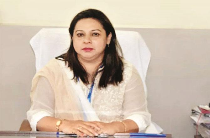 JJ Hospital Dean Pallavi Saple who has been appointed as the head of the committee. Photo: INN