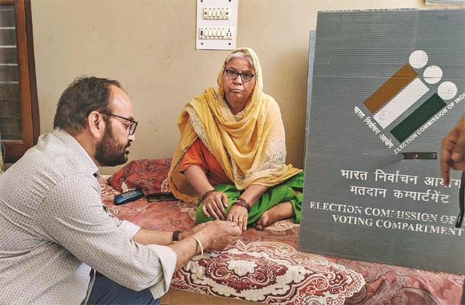 Lok Sabha election. Photo: INN