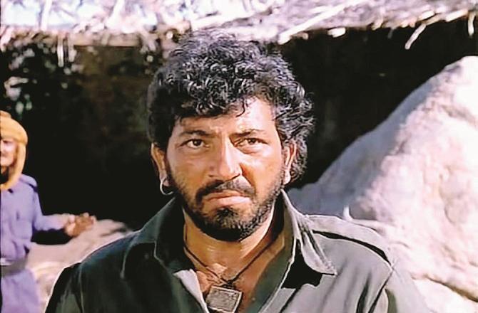 Amjad Khan was completely immersed in the role of Gabbar. Photo: INN.