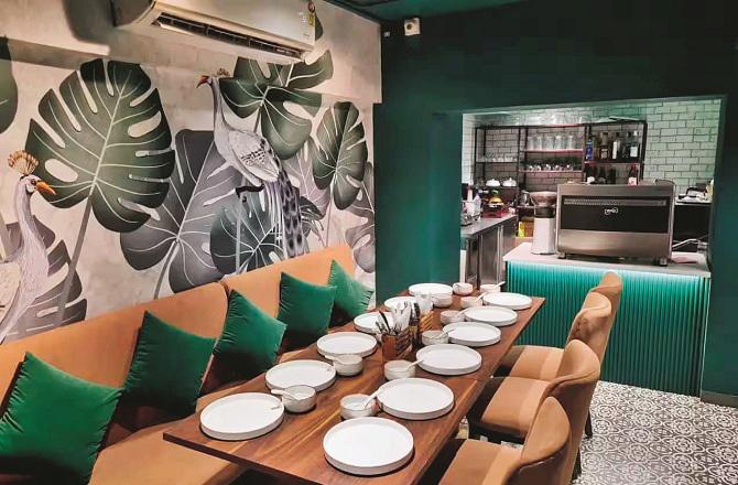 Located in Ghatkopar, this restaurant has a nice indoor seating arrangement. Photo: INN.