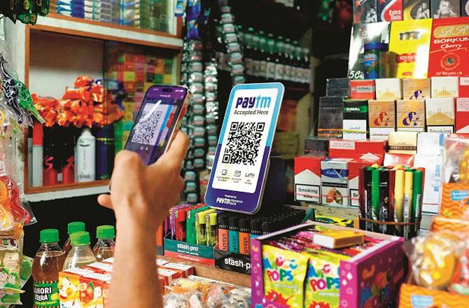 Today, India has become the largest country in the world with the largest number of digital payments. Photo: INN