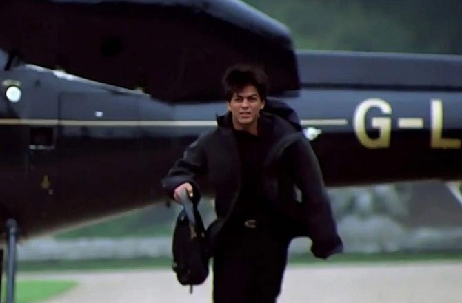 Shah Rukh Khan in a scene from the movie Kabhi Khushi Kabhie Gham. Photo: INN.