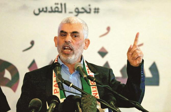 On October 17, Israel claimed to have martyred the head of Hamas, Yahya Sinwar. Photo: INN.