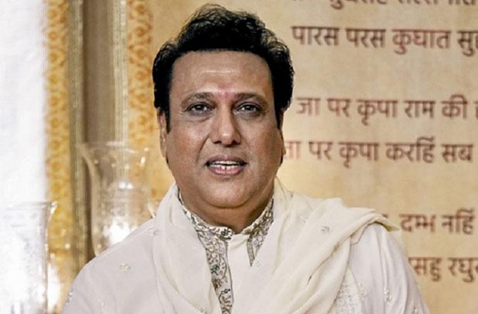 Bollywood actor Govinda. Photo: PTI