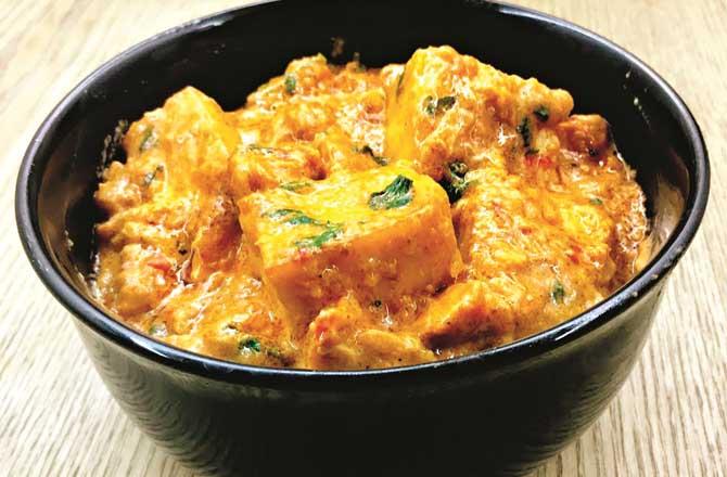 Chicken Paneer. Photo: INN