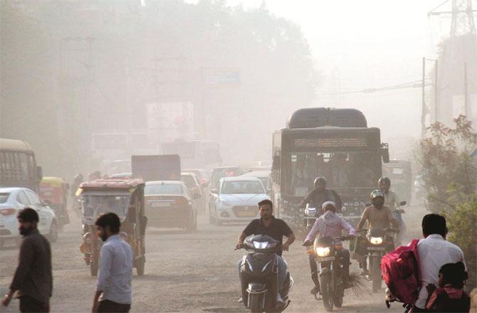 Air quality in Delhi is continuously deteriorating