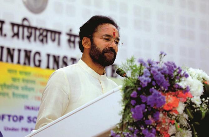 Union Minister G Kishan Reddy. Photo: INN.