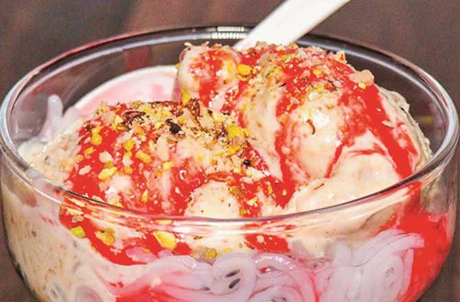 Malai Kulfi Falooda. Photo: INN