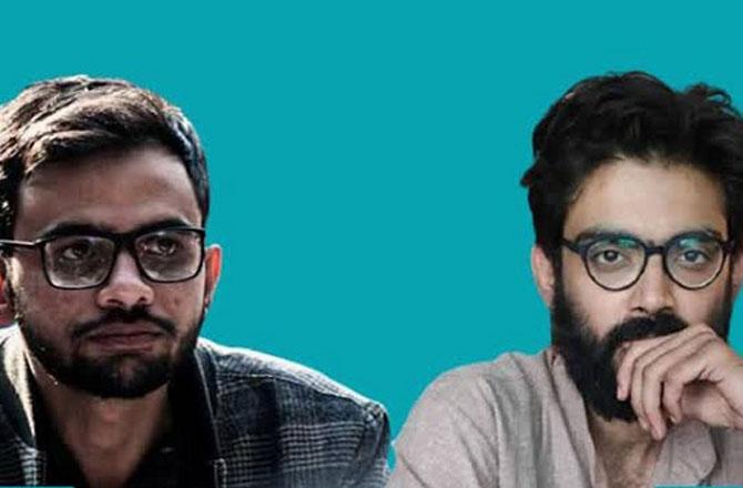 Sharjeel Imam and Umar Khalid. Photo: INN