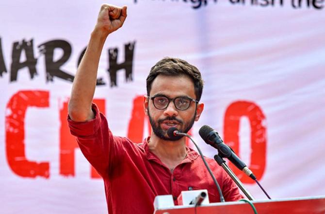 Umar Khalid has been in jail since 2020. Photo: INN.