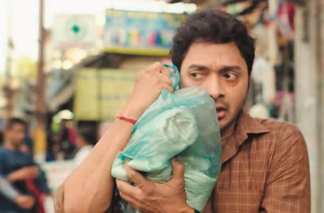 Shreyas Talpade can be seen in a scene from the web series `Zindagi Nama`. Photo: INN