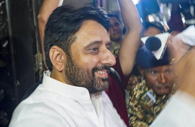  `Aap` MLA Amanatullah Khan. Photo: INN