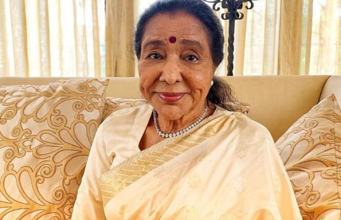 Asha Bhosle. Photo: INN