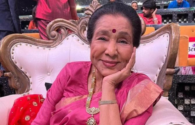 Asha Bhosle. Photo: INN